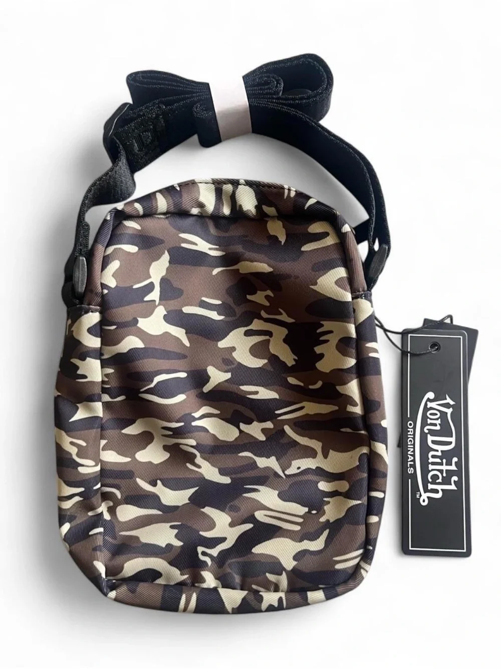 Von Dutch Camo Crossbody Bag
